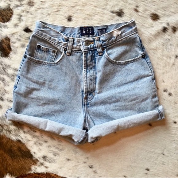GAP Pants - Vintage 90’s Gap High Waisted Denim Jean Shorts